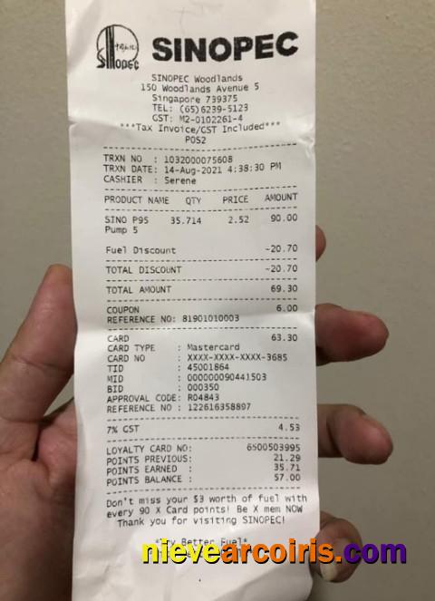 Sinopec group payment check